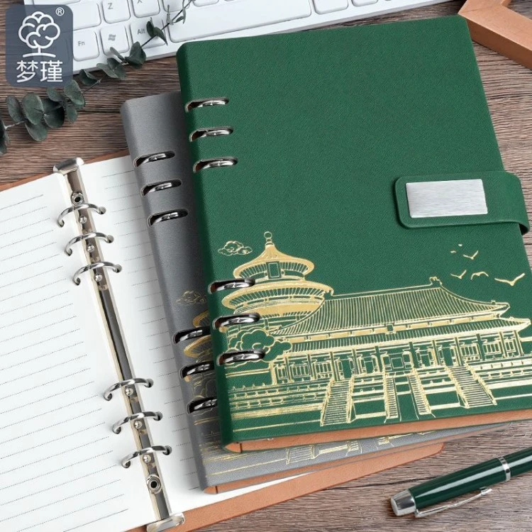 Loose-Leaf notebook for work product view 2
