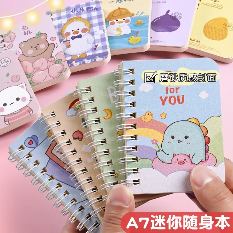 Mini špirálový vreckový notebook