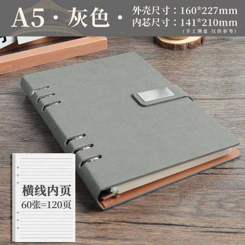 Doplniteľný notebook s voľnými listami